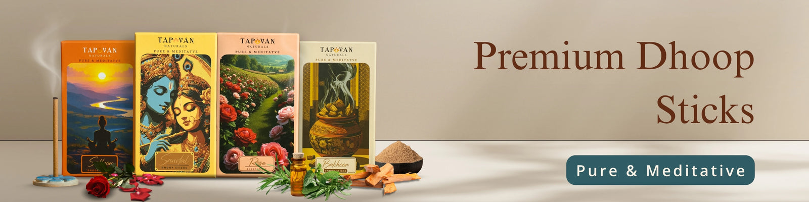 Bambooless Dhoop Sticks Banner