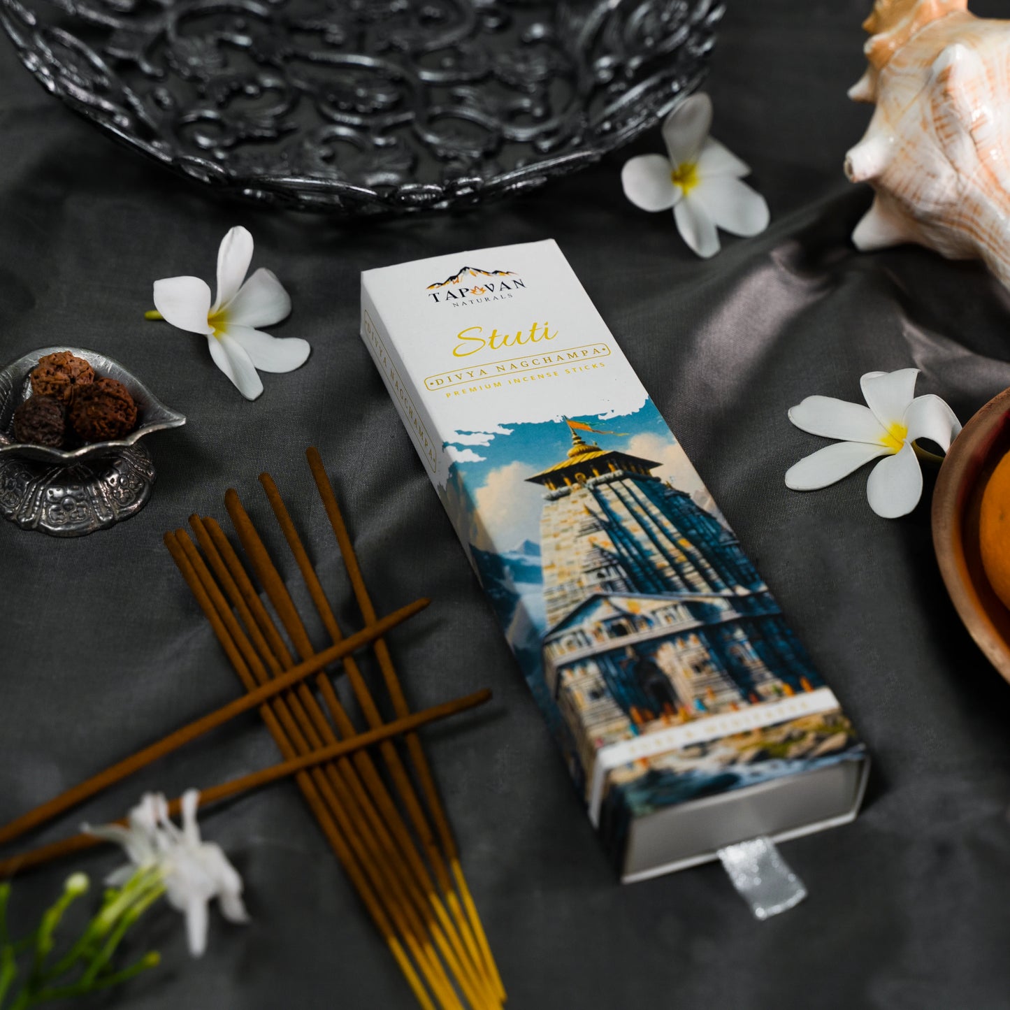 Charcoal-Free Nagchampa Incense Sticks Online