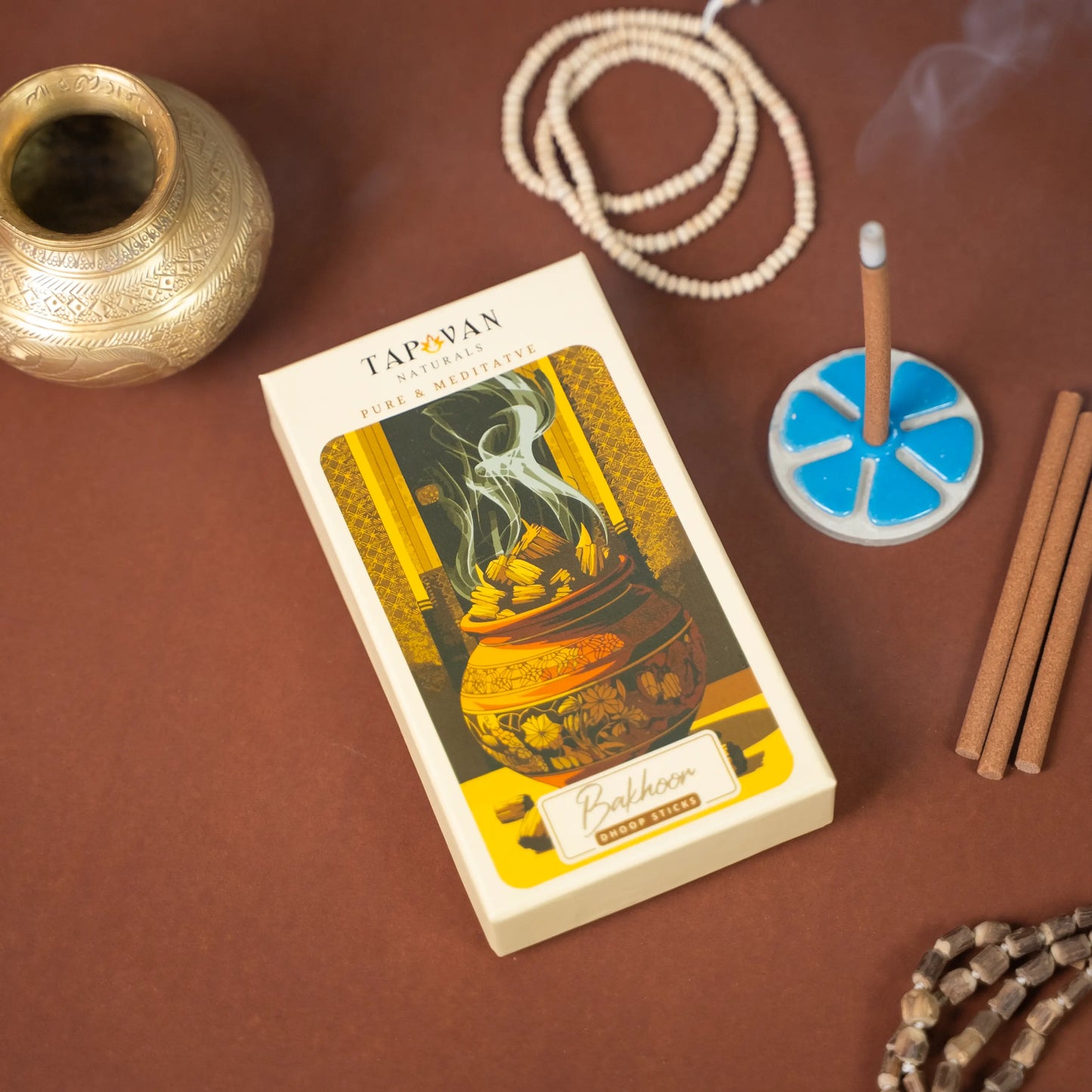 Royal Bakhoor Luxury Bambooless Dhoop Sticks, Calm and Positive
