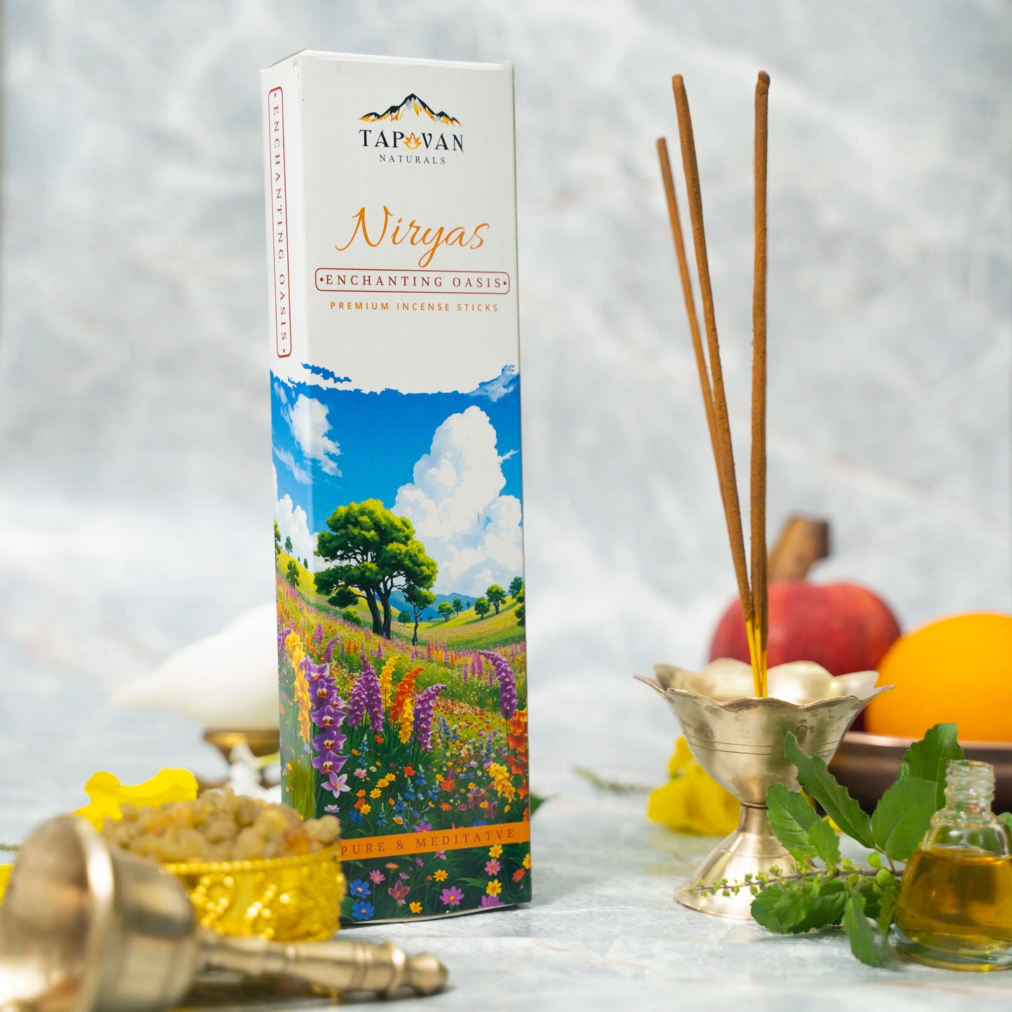 Natural Oasis Flora Incense Sticks