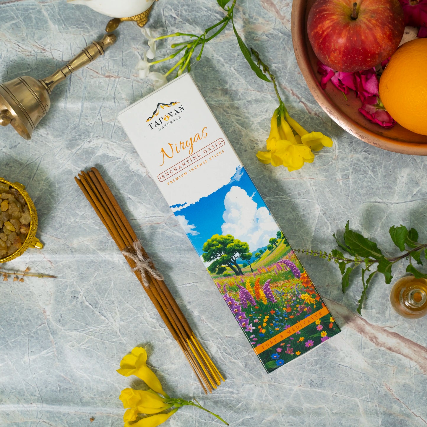 Natural Oasis Flora Incense Sticks
