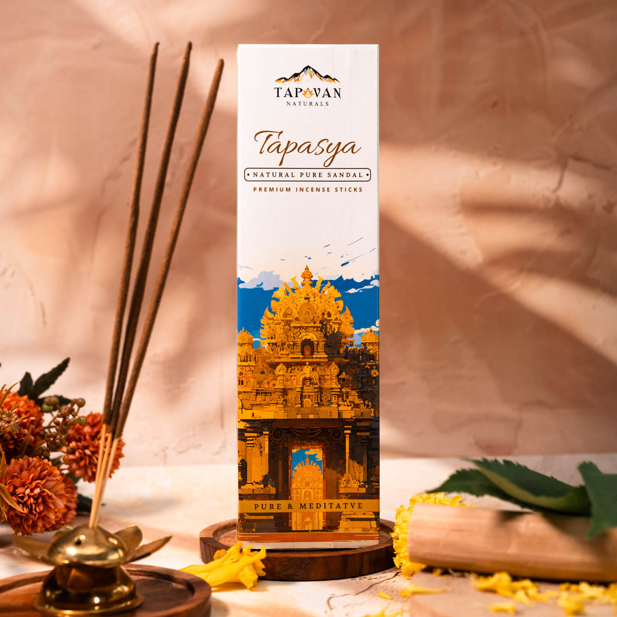 Sandalwood Incense Sticks with Pure Sandalwood (Chandan) Fragrance
