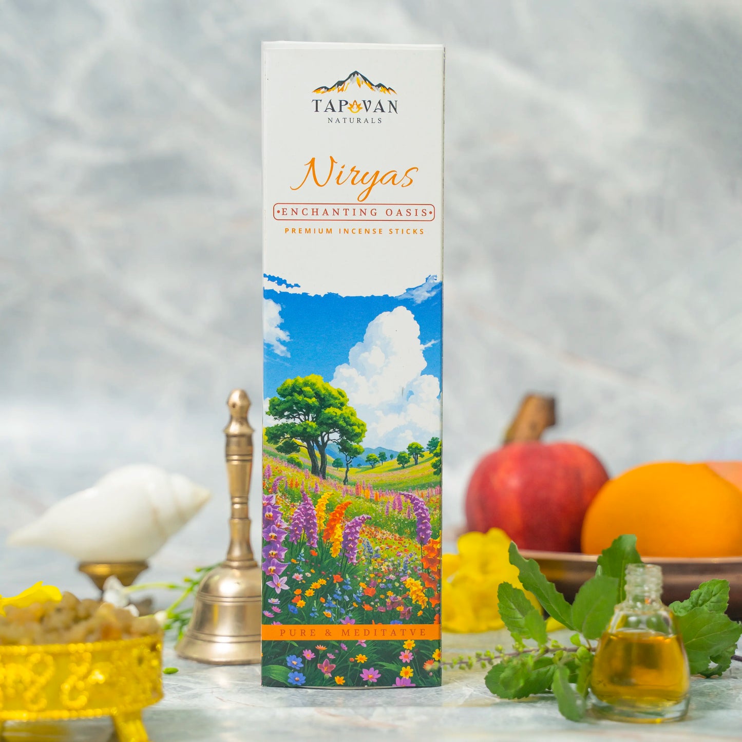 LUXURY FLORAL AND MUSK - ENCHANTING OASIS & UPASANA (80 Sticks, Pack of 2)