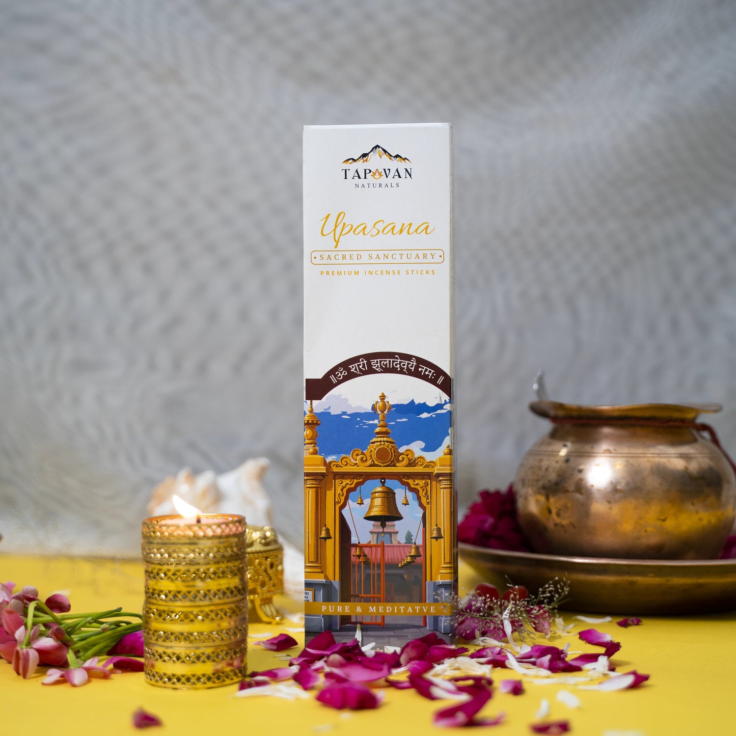 PREMIUM MEDITATION COLLECTION (160 Sticks, Pack of 4)  - SANDAL, ROSE, NAGCHAMPA & MUSK