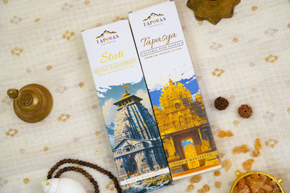 PREMIUM SANDAL & NAGCHAMPA COLLECTION (80 Sticks, Pack of 2) - PURE AROMATHERAPY