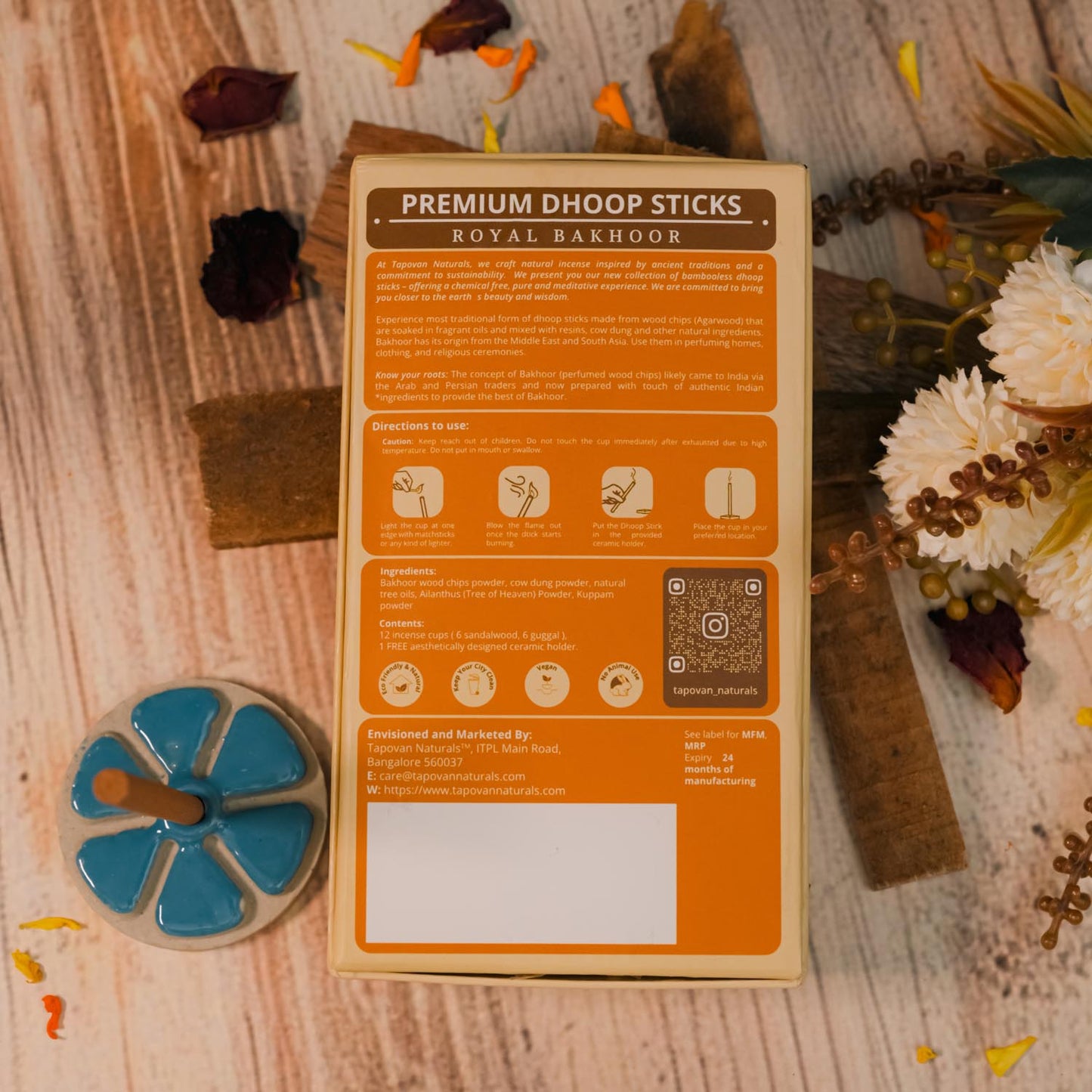 Royal Bakhoor Bambooless Dhoop Sticks