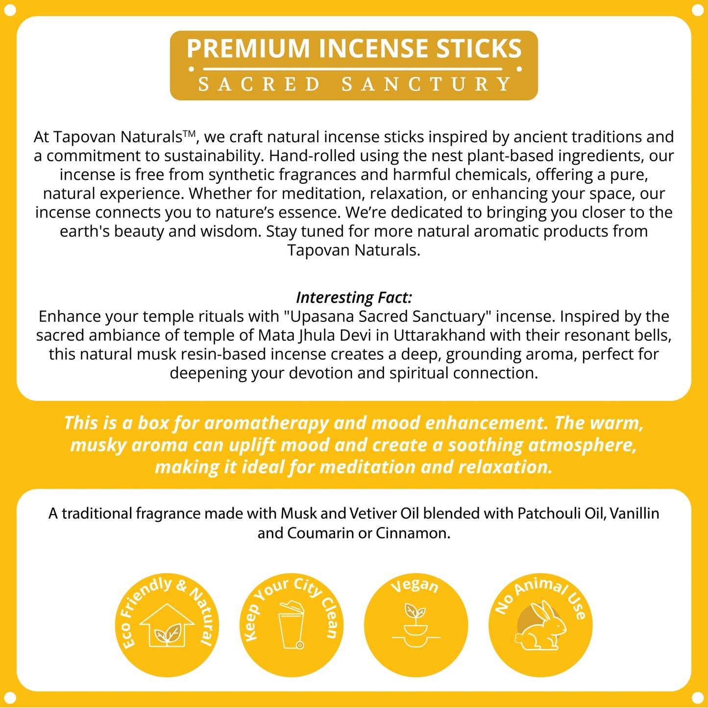 Best Fragrance Musk Incense Stick