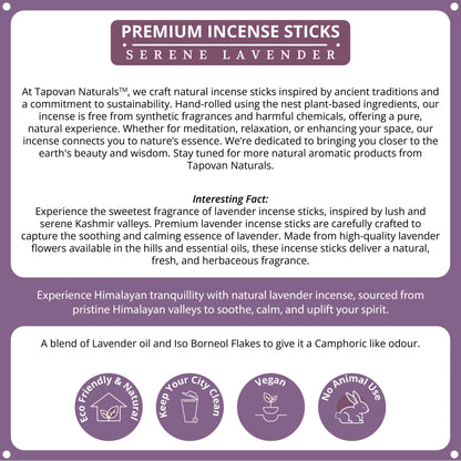 Luxury Lavender Incense Sticks