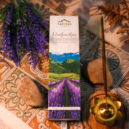Lavender Incense Sticks | Agarbatti - Neelpushpa