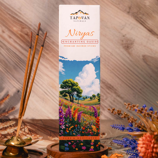 Oasis Flora Incense Sticks with Premium Mixed Floral Fragrance