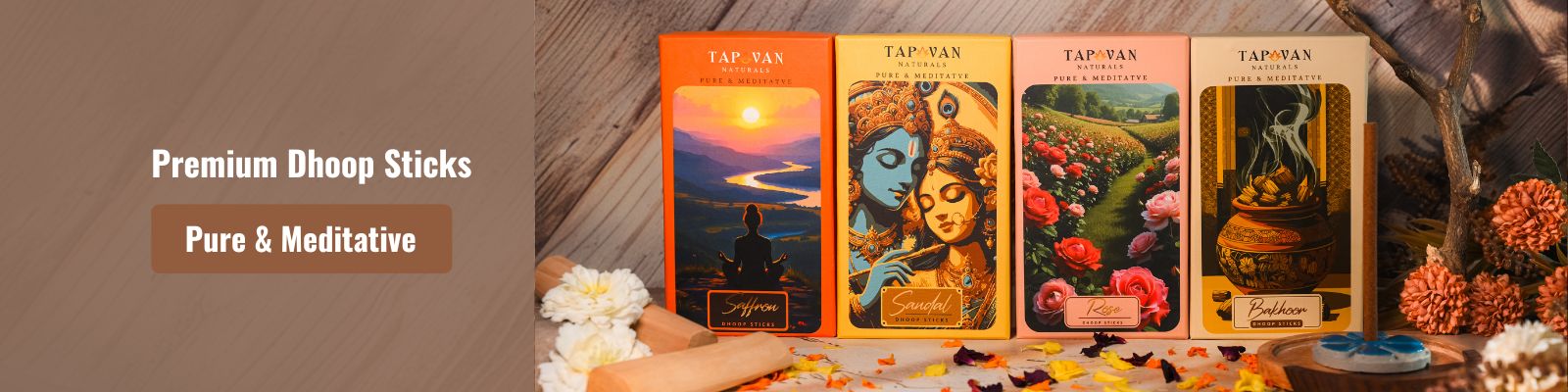 Bambooless Dhoop Sticks Banner