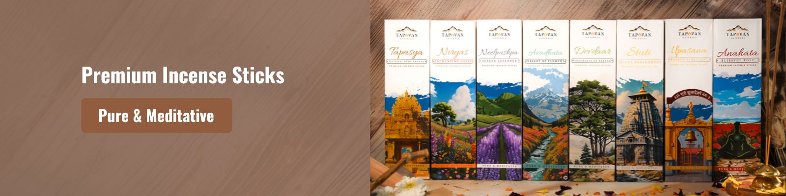 Incense Sticks | Agarbatti Banner