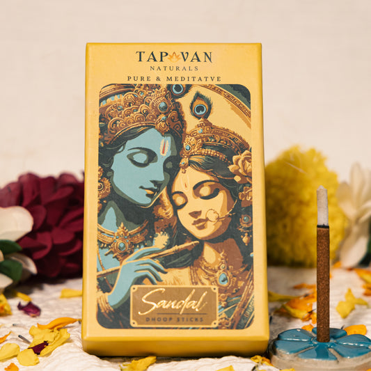 Pure Sandalwood Bambooless Dhoop Sticks