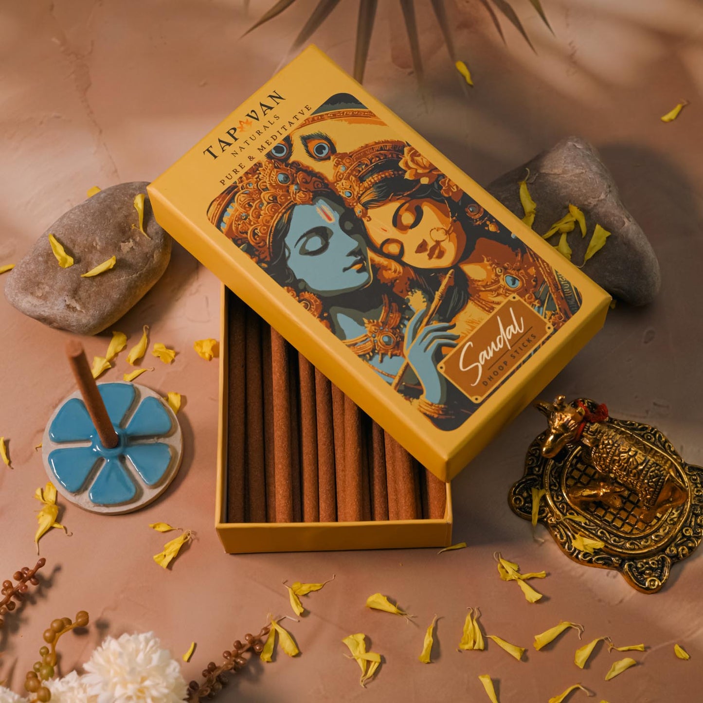 Pure Sandal Bambooless Dhoop Sticks