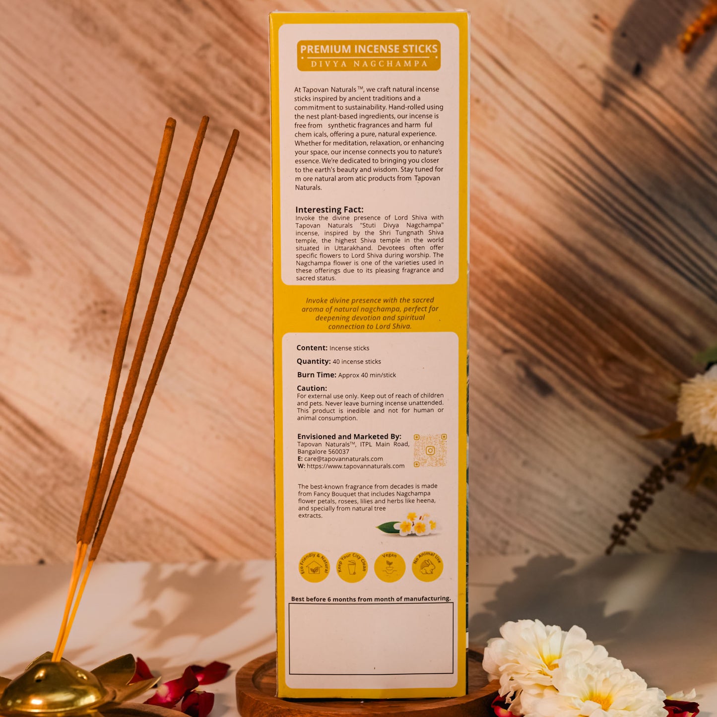 Nagchampa Incense Sticks | Agarbatti - Stuti