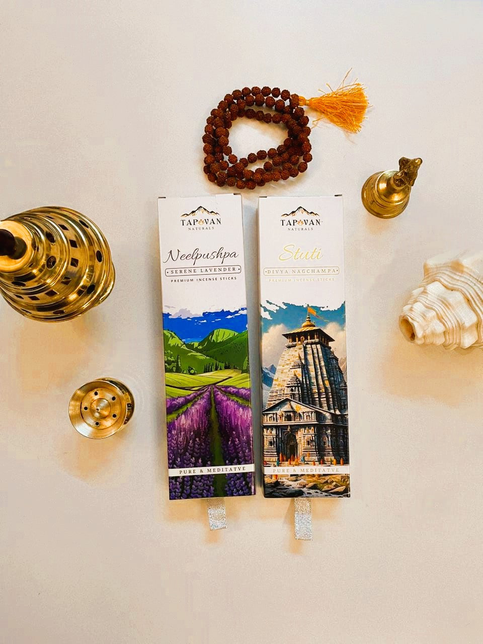 LUXURY LAVENDER & NAGCHAMPA COLLECTION  (80 Sticks, Pack of 2)