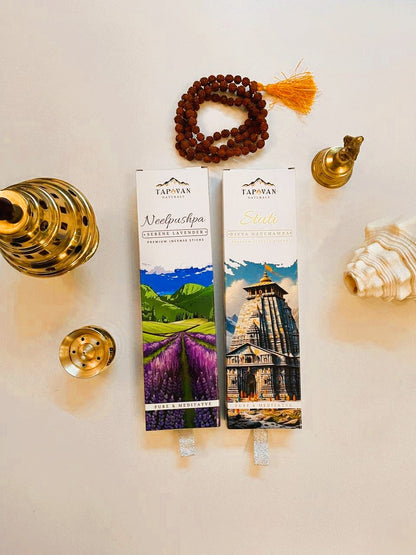 LUXURY LAVENDER & NAGCHAMPA COLLECTION  (80 Sticks, Pack of 2)
