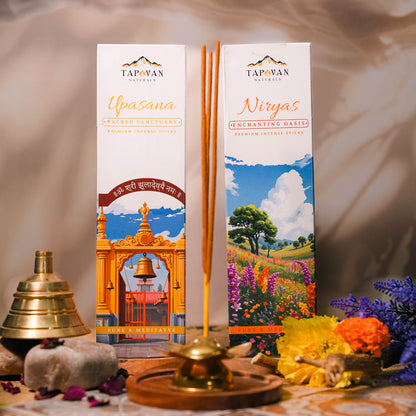 Oasis Flora and Sanctuary Musk Incense Sticks Pack