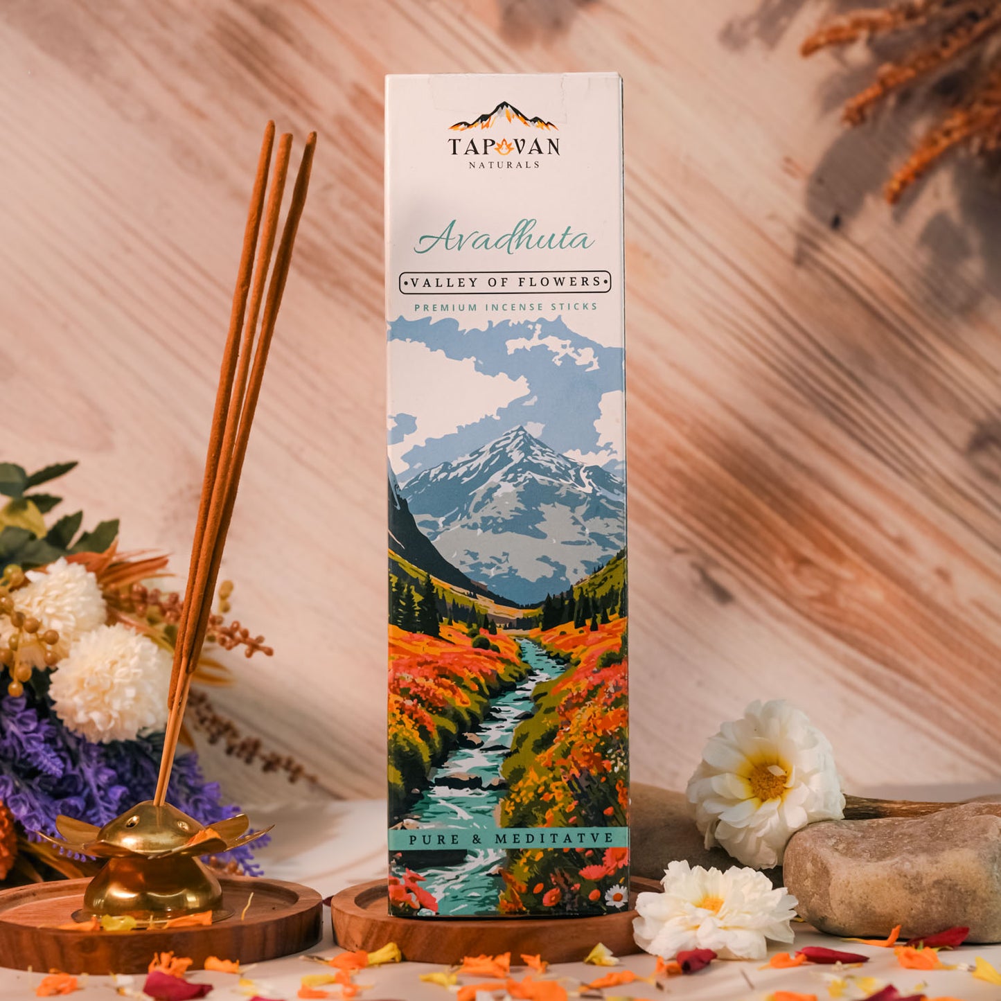 Valley Of Flowers Incense Sticks Handcrafted with Natural Ingredients