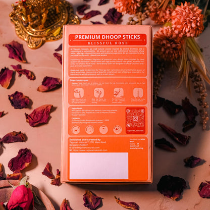 Pure Rose Dhoop Sticks